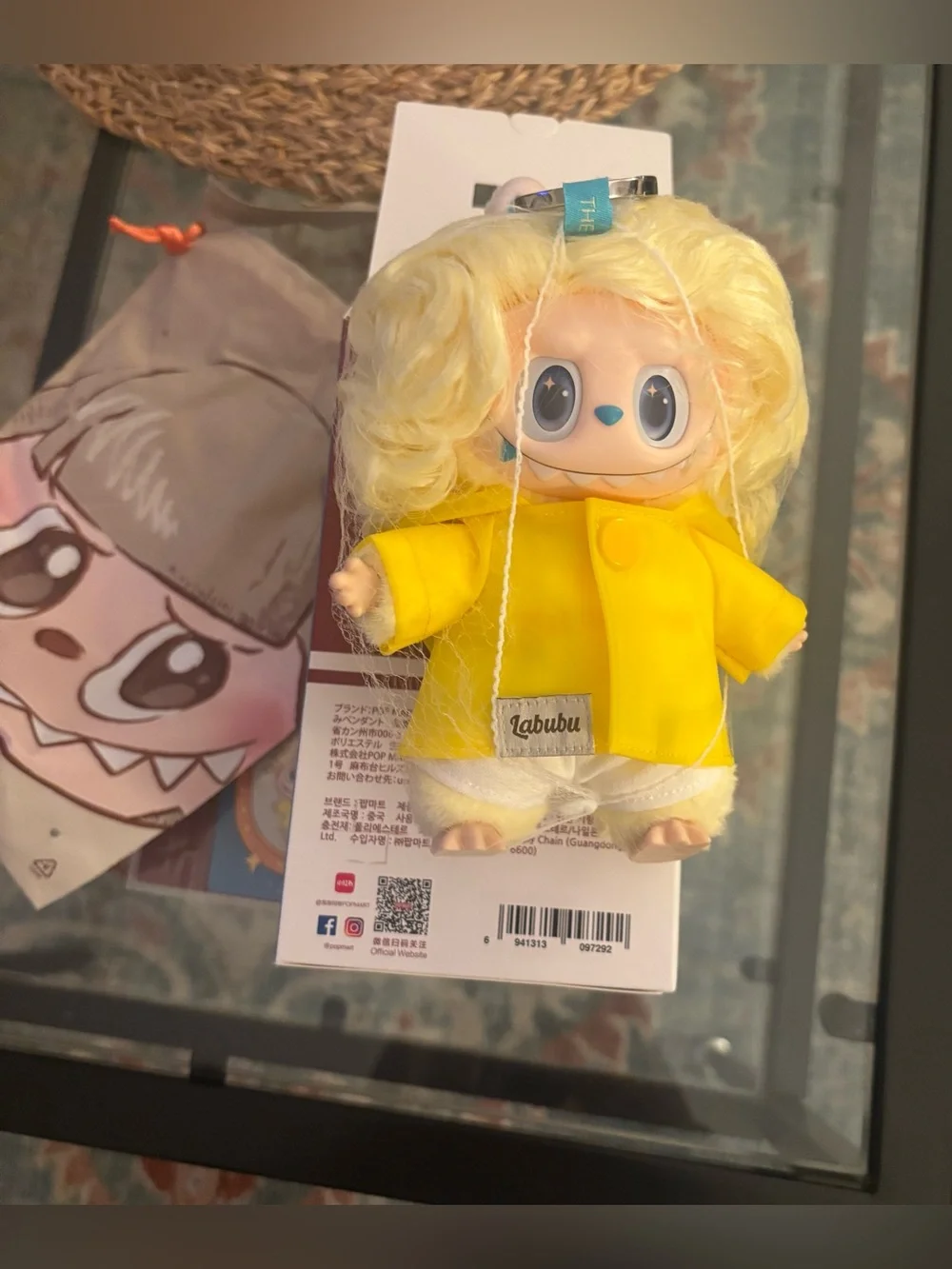 Labubu Pop Mart The Monsters “Hair Salon” series - After Rain - New plushy